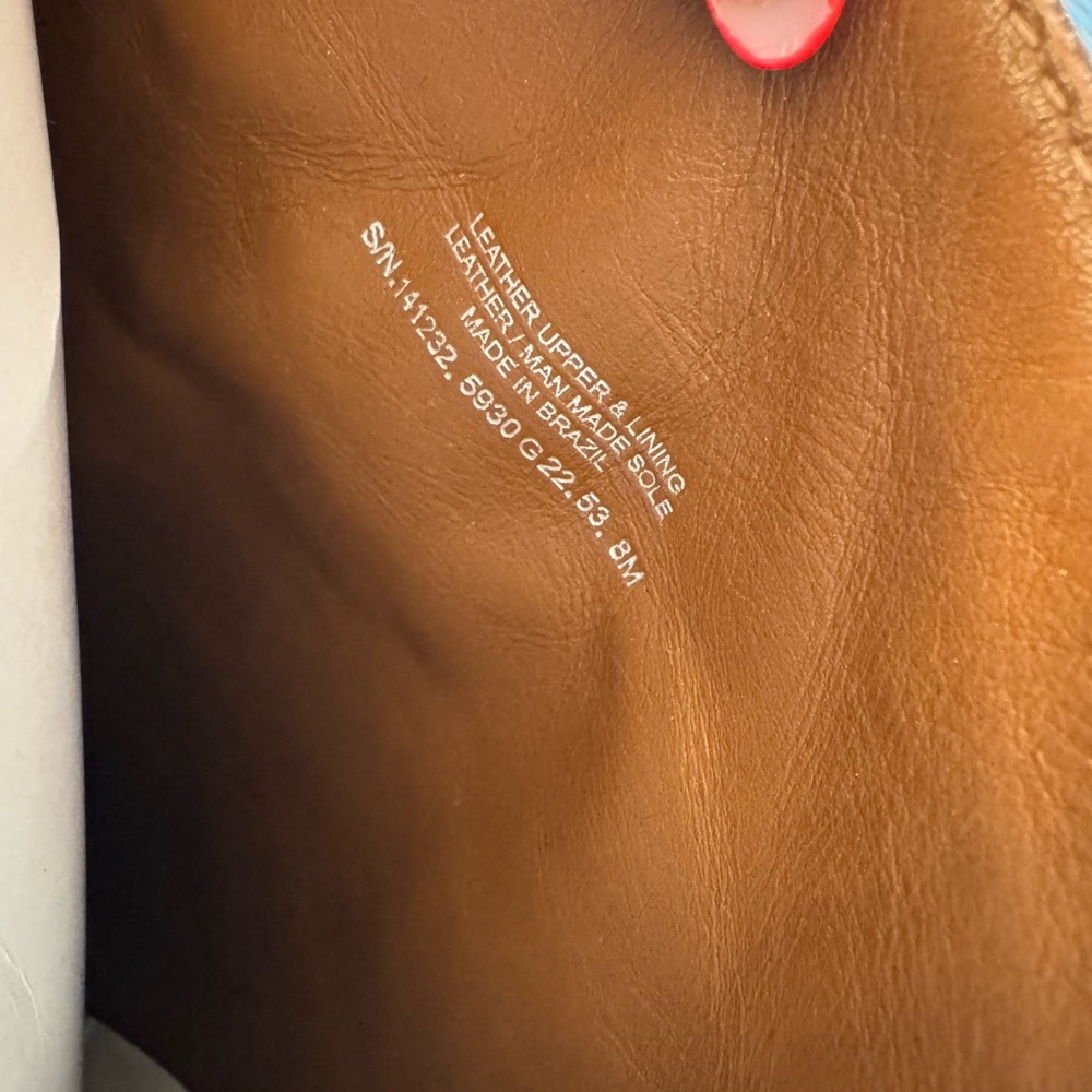 🍂🍁Authentic TORY BURCH Riding Leather Boots, size 8🍁🍂 - Picture 7 of 8